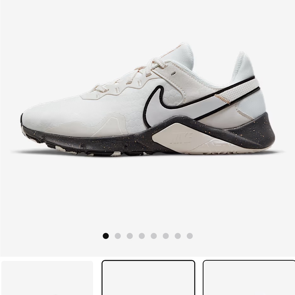 Nike Women’s White and Black Sneakers